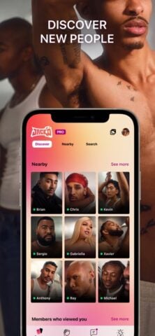 Jack’d – Gay chat & dating لنظام iOS