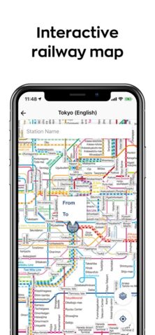 du lịch nhật bản　Tuyến,Bản đồ cho iOS