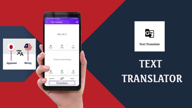 Android 用 Japanese To Malay Translator