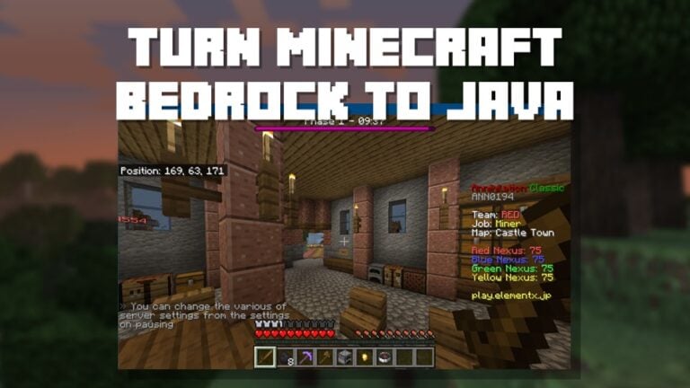 Java Edition UI for Minecraft per Android
