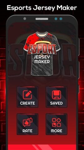 Android 用 Jersey Maker Esports Gamer