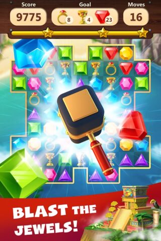 Android için Jewels Planet – Match 3 Puzzle