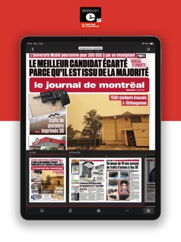 Journal de Montréal – EÉdition สำหรับ iOS