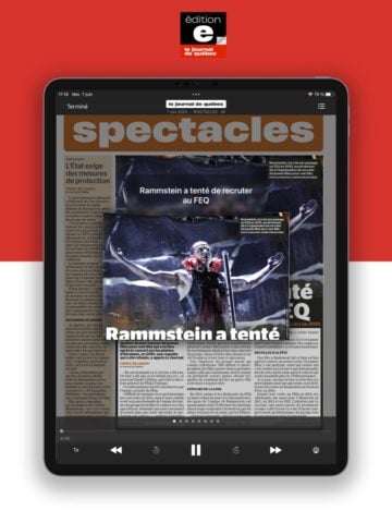 Journal de Québec – EÉdition สำหรับ iOS