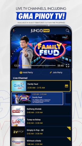 Jungo Pinoy: Watch Movies & TV für Android