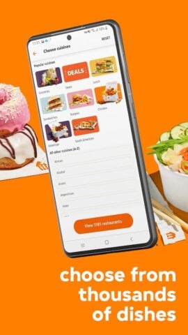 Just Eat – Food Delivery لنظام Android