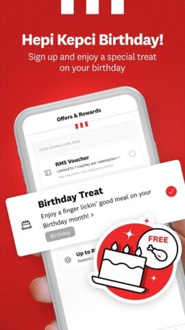 KFC Malaysia für Android