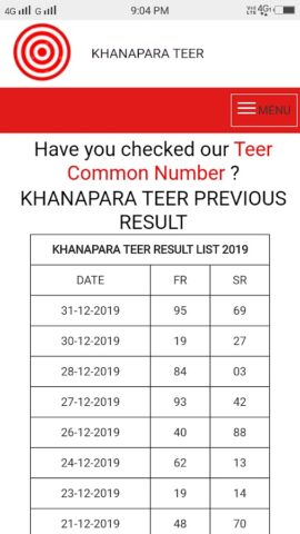 KHANAPARA TEER (Official App) for Android