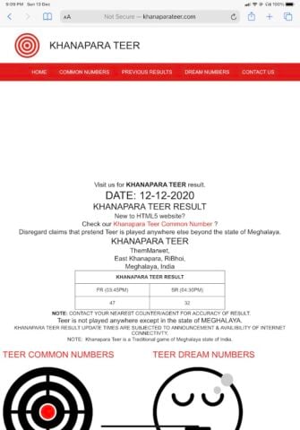 KHANAPARA TEER (Official App) per Android