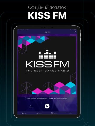 KISS FM UA per iOS