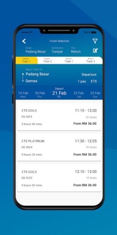 KTMB Mobile pour Android