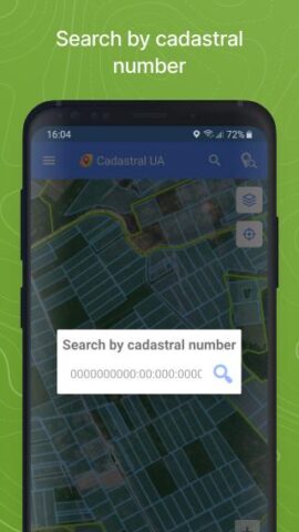 Android için Кадастр UA