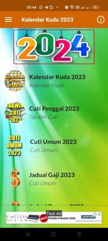 Kalendar Kuda Malaysia – 2024 per Android