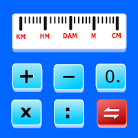 Kalkulator km hm m dm cm mm für Android