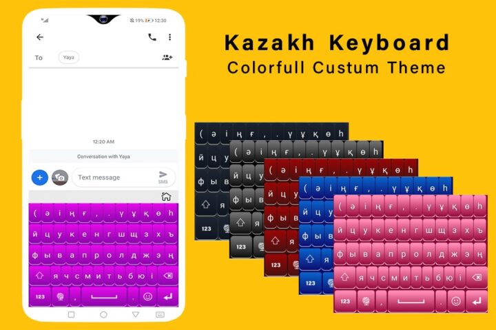 Kazakh Keyboard Fonts pour Android