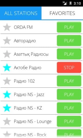 Kazakh Radio Online per Android