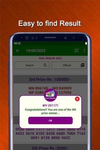 Kerala Daily Lottery Results für Android