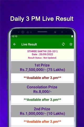 Kerala Daily Lottery Results cho Android