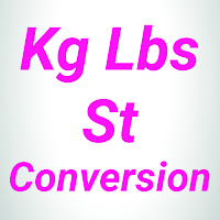 Kg Lbs St Conversion لنظام Android