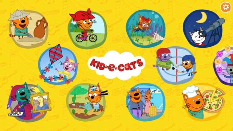 Android 版 Kid-E-Cats. Educational Games