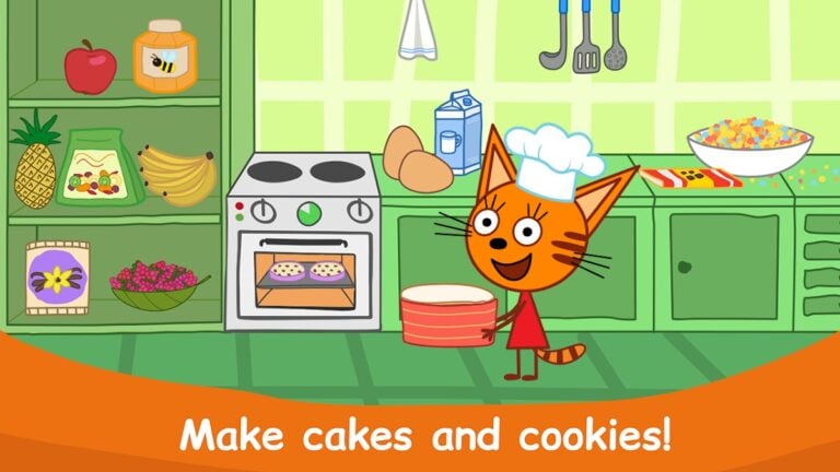 Android 用 Kid-E-Cats: キッチンゲーム!
