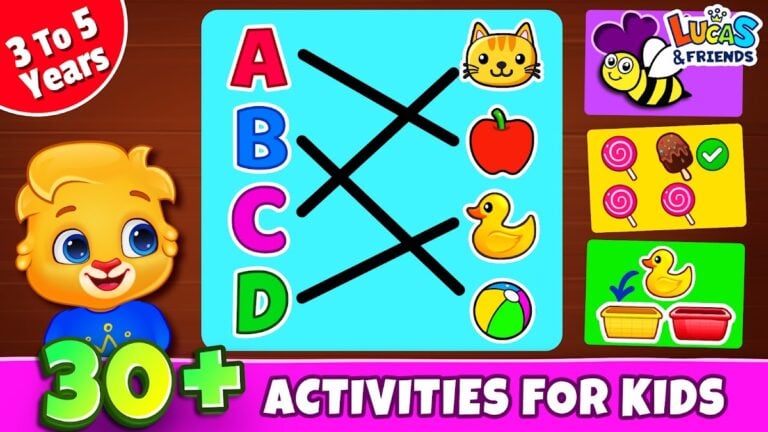 Android 版 兒童遊戲為了幼兒: 學習和玩,  顏色、數學、數字、拼圖