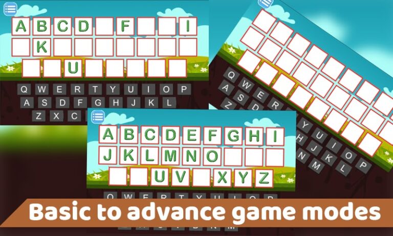 Android용 Kids typing games