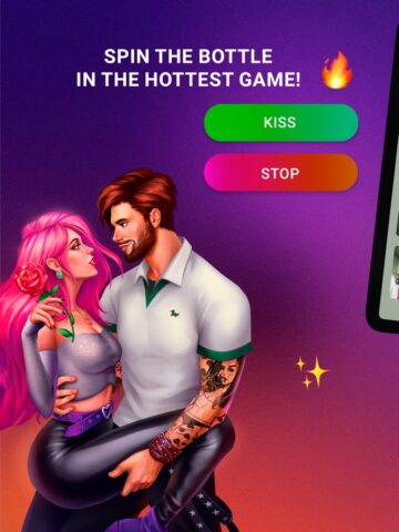 Love story – spin the bottle لنظام iOS