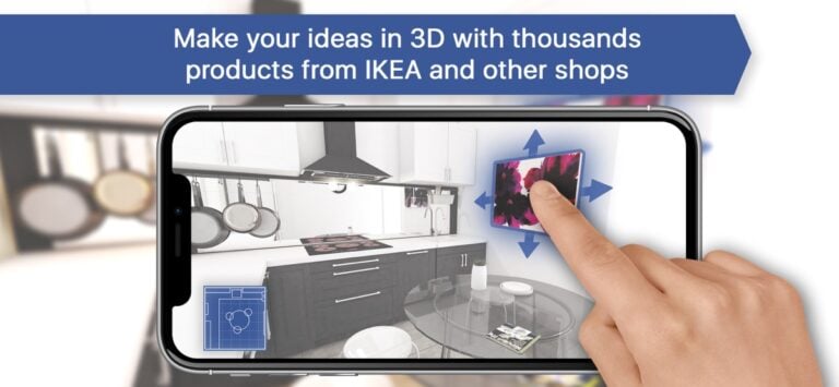 การออกแบบห้องครัว 3D สำหรับ iOS