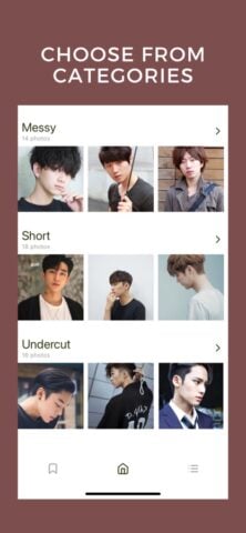 Korean Men Haircut & Hairstyle para iOS