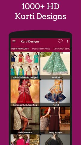 Kurti Designs für Android