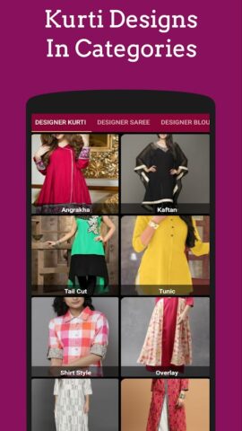 Kurti Designs for Android