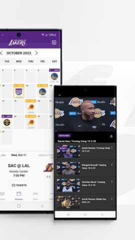 Android용 LA Lakers Official App