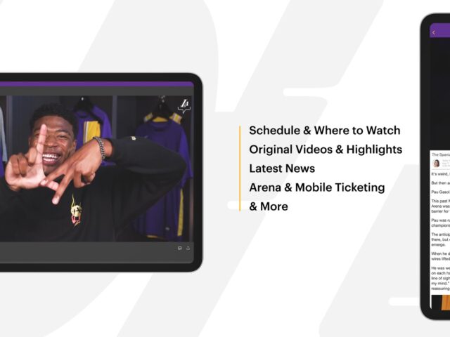 LA Lakers Official App สำหรับ iOS