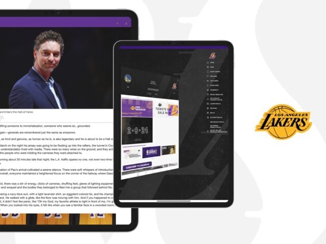 iOS용 LA Lakers Official App