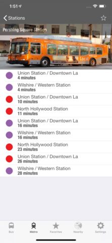 iOS 用 LA Metro and Bus