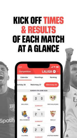 LALIGA: Application officielle pour Android