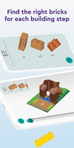 Android용 LEGO® Builder – 3D 빌드 가이드
