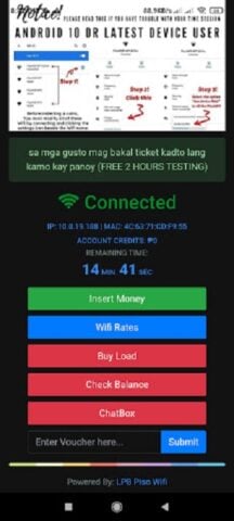 LPB Piso Wifi Portal for Android