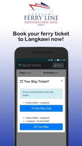 Langkawi Ferry Line per Android