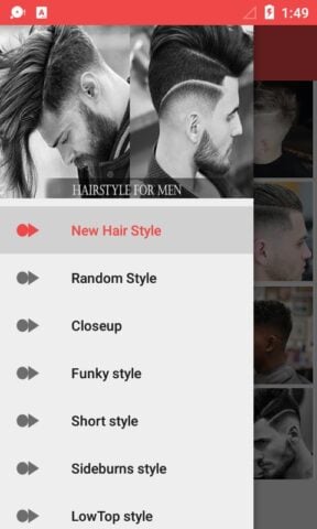 Model rambut cowok terbaru untuk Android