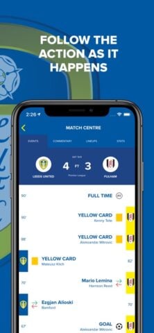 Leeds United Official pour iOS