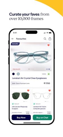 Lenskart : Eyeglasses & More per Android