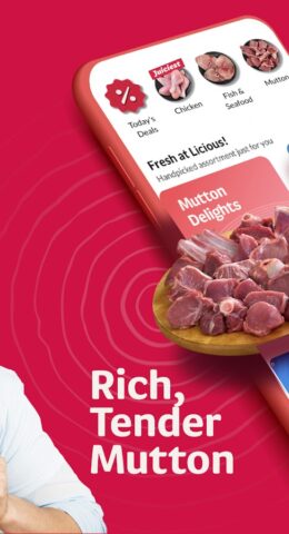 Licious – Chicken, Fish & Meat für Android