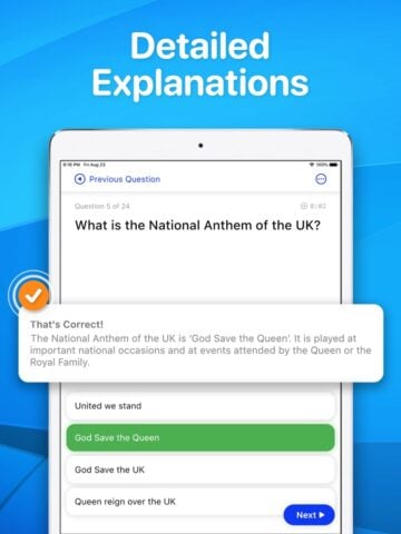 Life in the UK Test: 2024 cho iOS