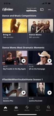 iOS için Lifetime: TV Shows & Movies