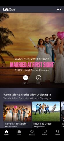 Android için Lifetime: TV Shows & Movies