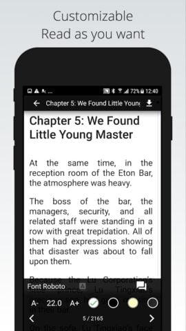 Android için Light Novel – Story Reader