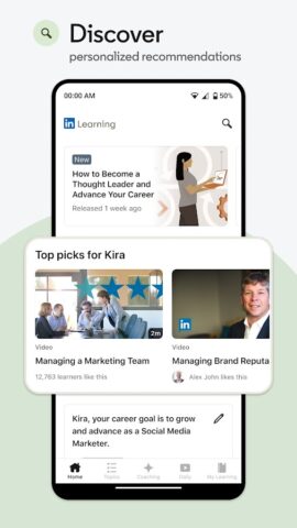 LinkedIn Learning per Android