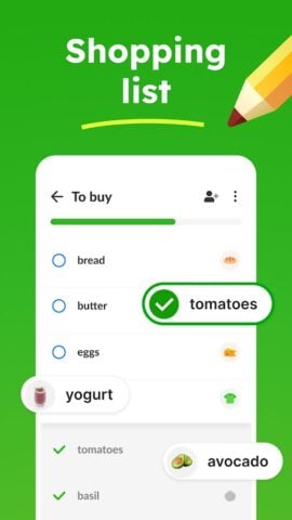 Android용 Listonic: Grocery List App